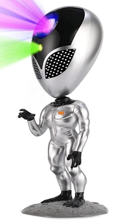 Лампа-проектор Star Projector Night Light Aliensun Инопланетянин с таймером (SLNL16)