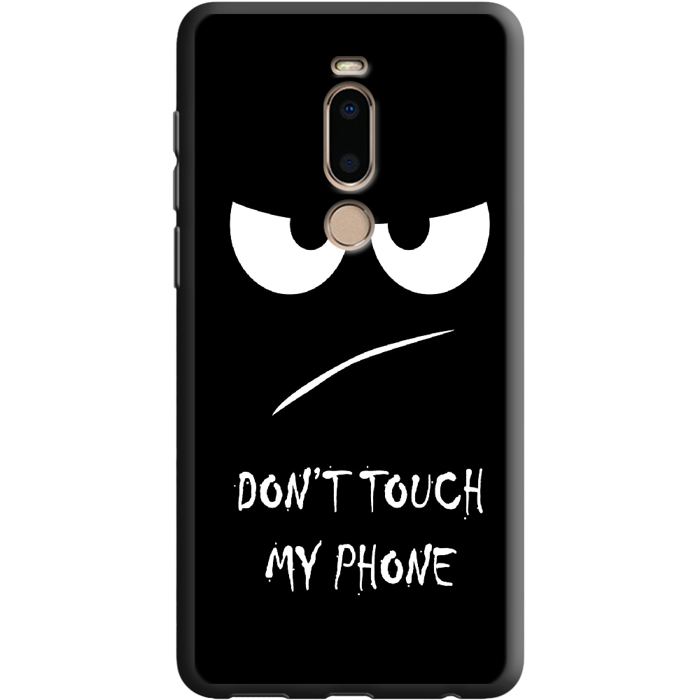 Чехол Boxface Meizu M8 Don't Touch my Phone Черный силикон (35852-up535-38817)