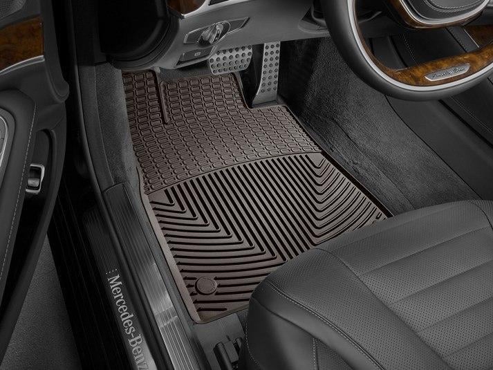 Коврики автомобильные передние резиновые WeatherTech W351CO Mercedes-Maybach/S-Class 2014 Коричневый (1185135826)