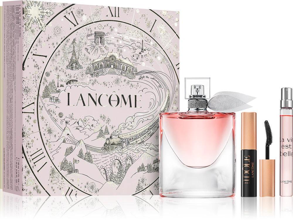 Подарочный набор для женщин LANCOME La Vie Est Belle парфюмированная вода 50 мл/парфюмированная вода мини 10 мл/тушь для ресниц Idole 2 мл (375502)