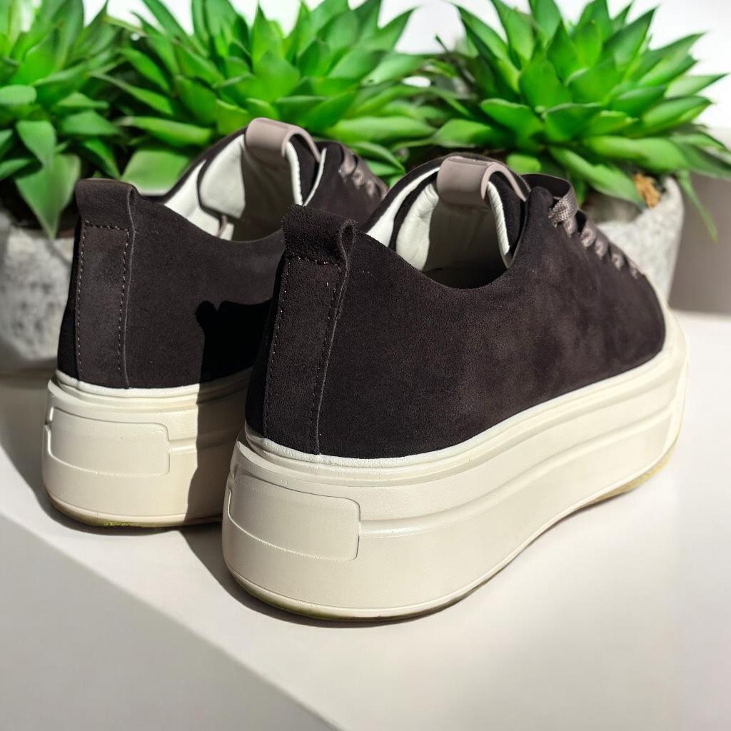 Кроссовки женские MARANDI из натуральной замши р. 37 Коричневый (Z-Shoko-37-коричневый) - фото 4 Кроссовки женские MARANDI из натуральной замши р. 37 Коричневый (Z-Shoko-37-коричневый) - фото 4