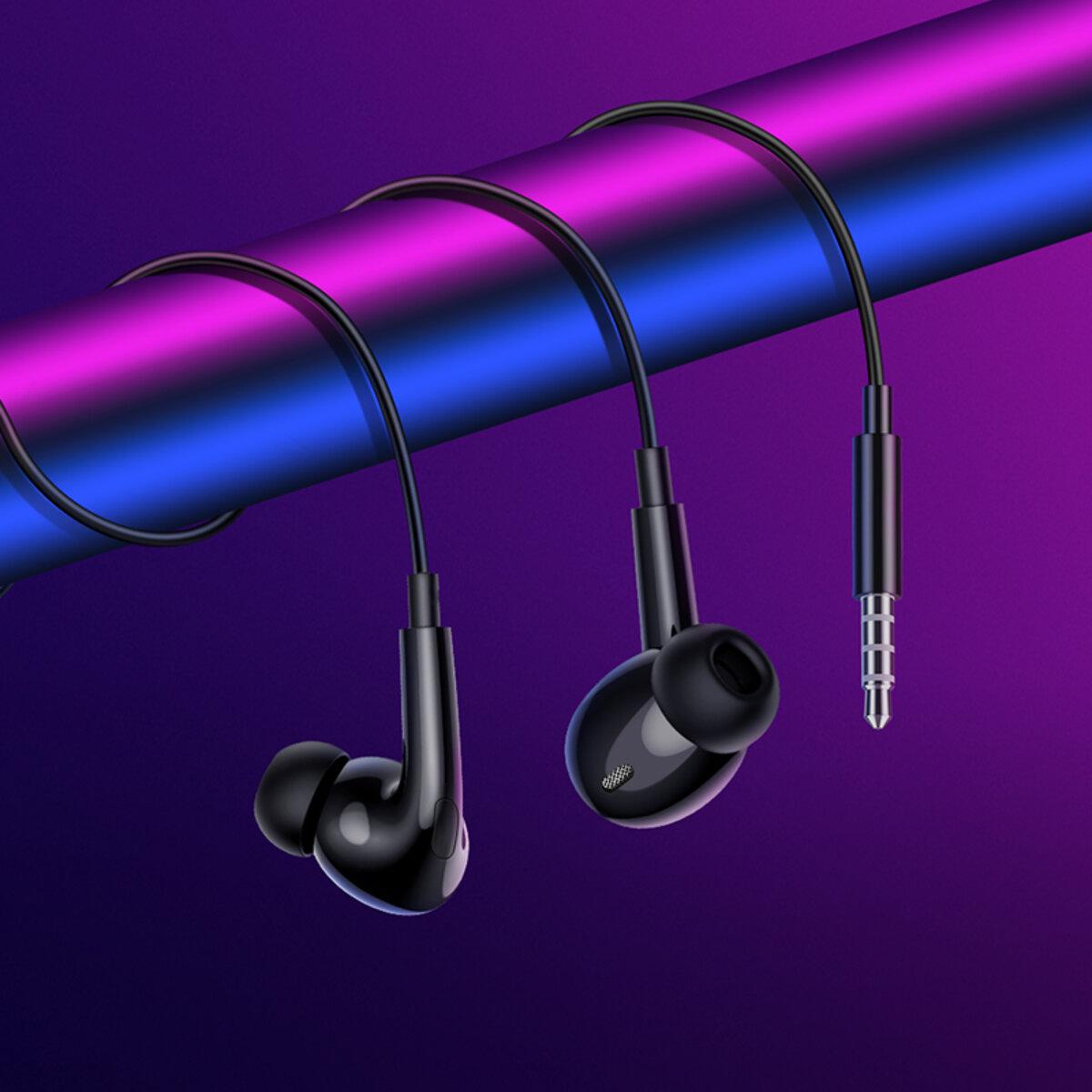 Навушники з мікрофоном дротові Borofone BM100 Pro Fuente universal earphones with mic 3,5 мм 1,2 м Black (6941991121753) - фото 4 Навушники з мікрофоном дротові Borofone BM100 Pro Fuente universal earphones with mic 3,5 мм 1,2 м Black (6941991121753) - фото 4