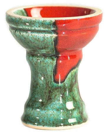 Чаша Gusto Bowls Turkish 20 Glaze Green/Red (03GB0903)