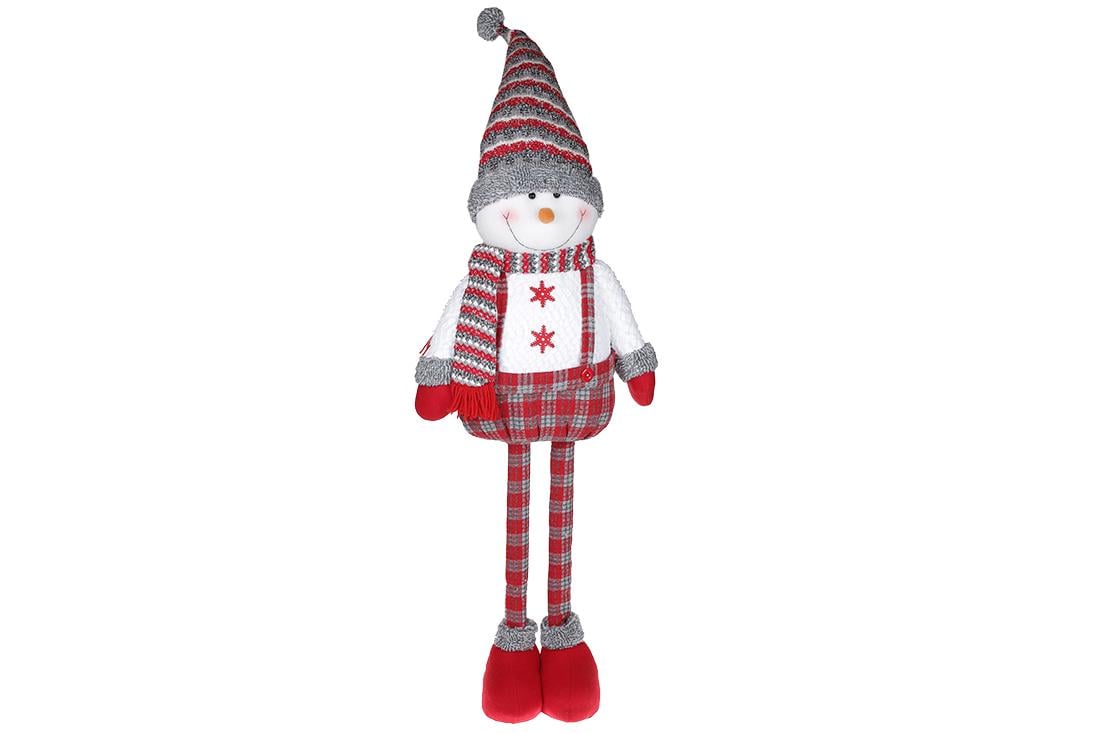 Мягкая игрушка новогодняя BonaDi Снеговик (752021)