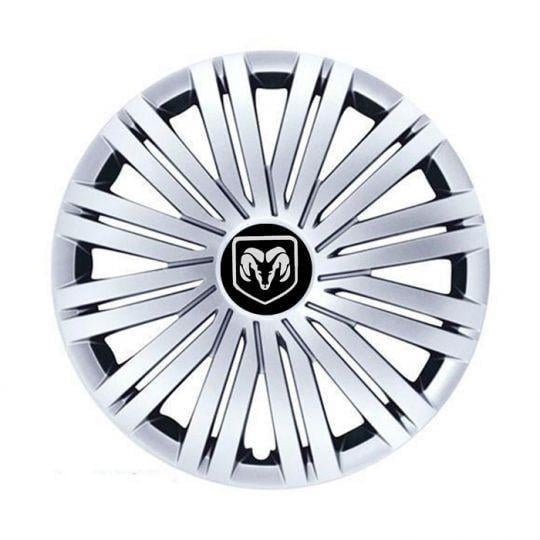 Автомобильные колпаки SKS 502 R17 с логотипом Dodge 4 шт. Серебристый Автомобильные колпаки SKS 502 R17 с логотипом Dodge 4 шт. Серебристый