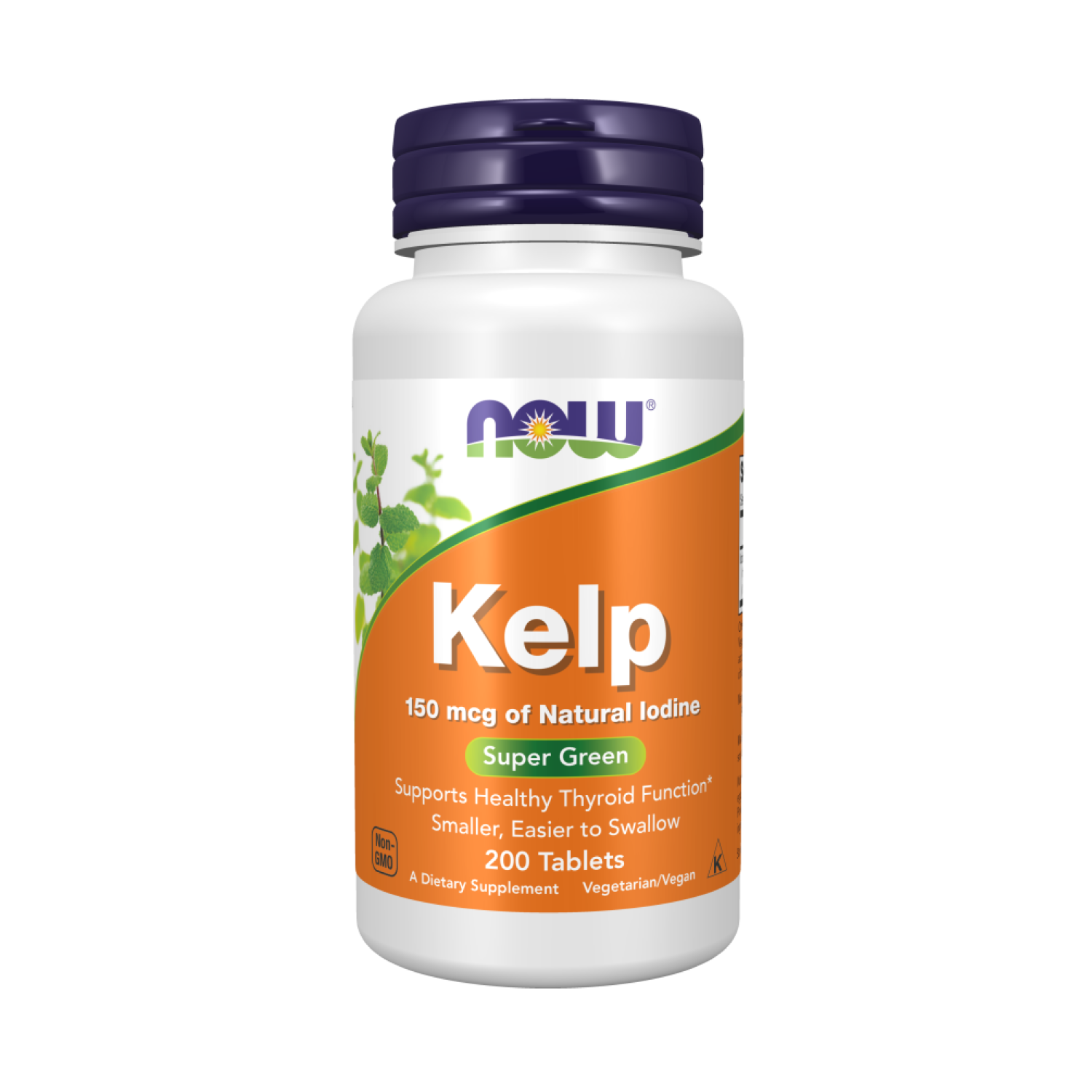 Ламінарія Now Foods Kelp 150 мкг 200 табл. (CO003510)