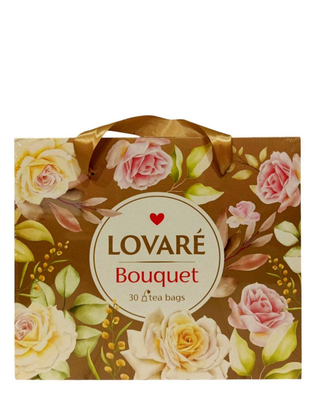 Чай Lovare Колекція чаїв Bouquet 6 смаків у пакетиках 30 шт. (54491)
