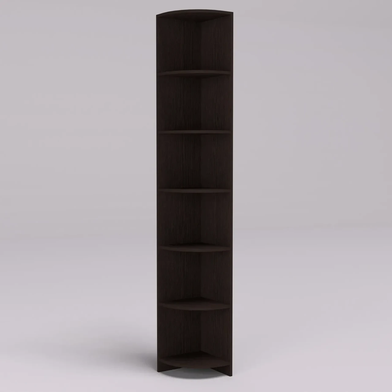 Стеллаж офисный угловой Kontinent ОК-1 32х32х210 см Венге Магия (53116630) - фото 3 Стеллаж офисный угловой Kontinent ОК-1 32х32х210 см Венге Магия (53116630) - фото 3