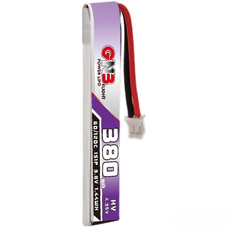 Аккумулятор Gnb для 1s дронов 380 mAh 3,8 V 1S 60C LiPo HV PH2.0 (261001)
