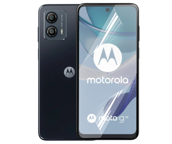 Пленка противоударная гидрогелевая Hydrogel Film для Motorola Moto G53 Transparent