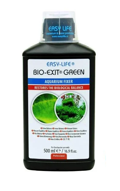 Засіб для запобігання надмірному росту водоростей в акваріумі Easy-Life Bio-Exit Green 500 мл (BEG0500)