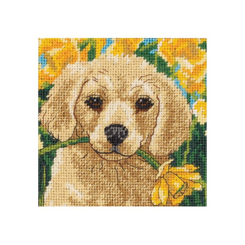Набор для вышивания крестиком Dimensions 07231 Puppy Mischief (15372)