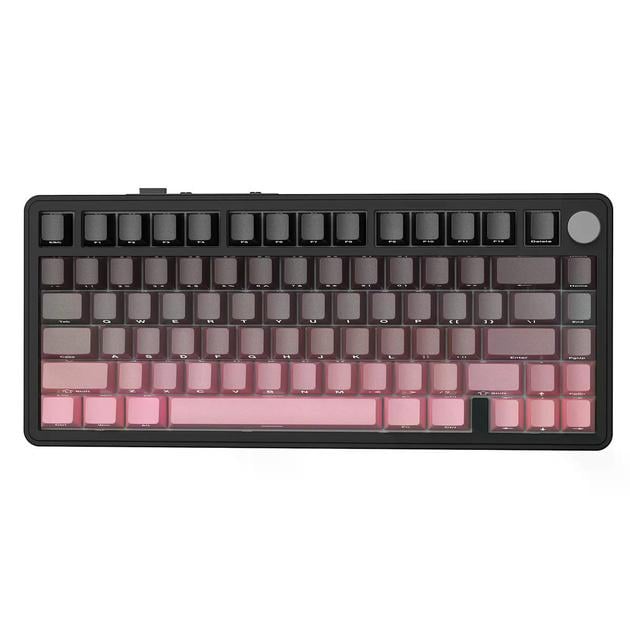 Клавиатура беспроводная механическая Attack Shark X85 Черно-розовый