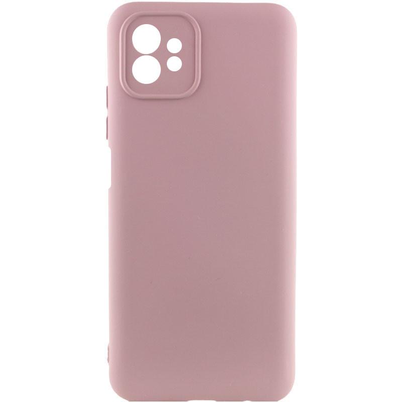 Протиударний Чохол Silicone Cover Lakshmi Full Camera (AA) для Motorola Moto G32 Рожевий/Pink Sand