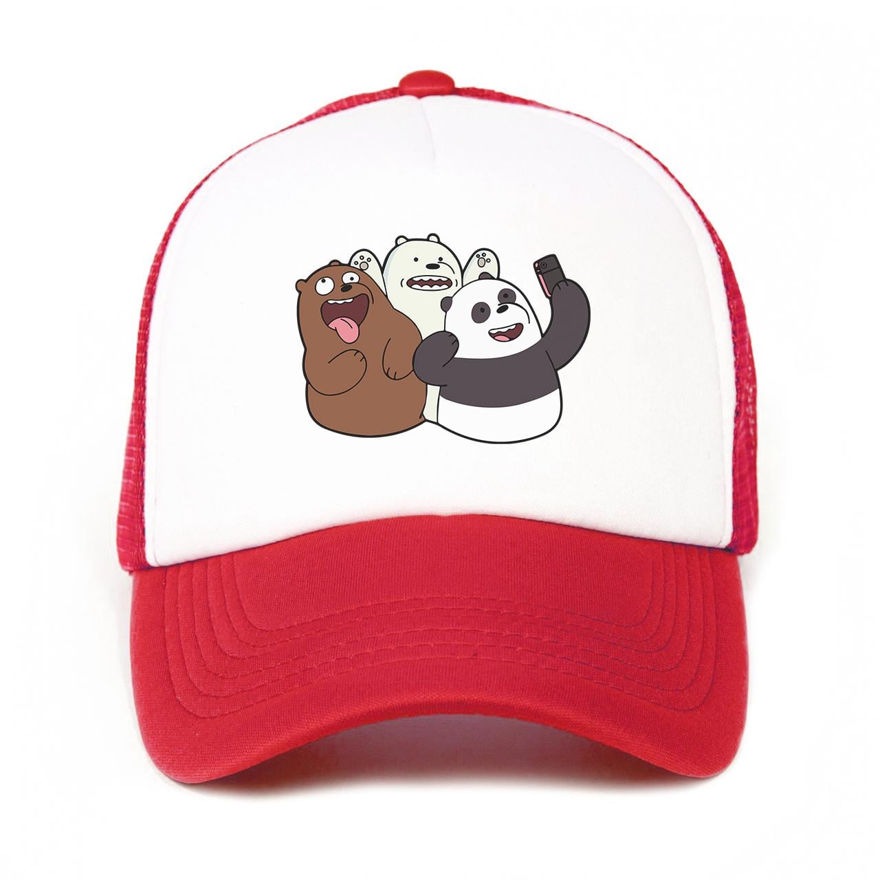 Кепка тракер детская We Bare Bears Красный (33404-2665-RD)