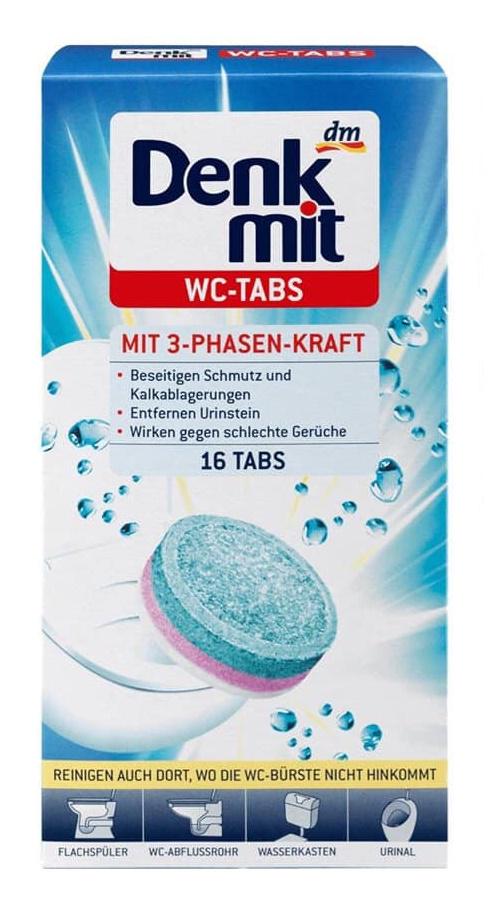 Таблетки для унитаза Denkmit WC 16шт. (30248779)