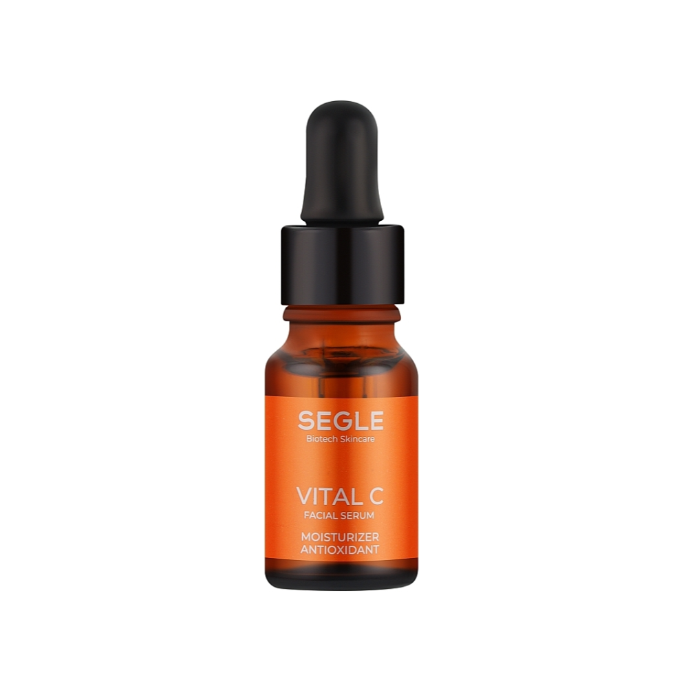 Сироватка зволожуюча з вітаміном С для обличчя Segle Vital C Facial Serum 10 мл Сироватка зволожуюча з вітаміном С для обличчя Segle Vital C Facial Serum 10 мл