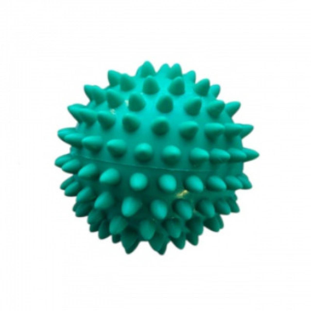 М'яч масажний для стоп та тіла Spiky Ball МФР шипований 8 см Бірюзовий