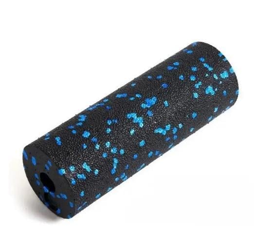 Массажный ролик гладкий PowerPlay PP-4346 Mini EPP Foam Roller 15,3x5,3 см Черный/Синий (60825)