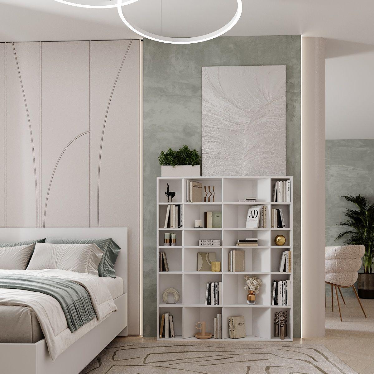 Стелаж відкритий Art in Head 1 Light 1200х1460х160 мм Білий діамант (LT13010000000)