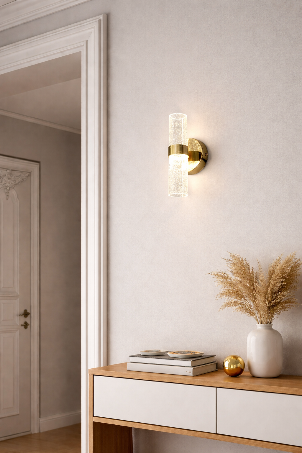 Настінний світильник Crystal Stream Led 3 режими 75W (20463/1GD)