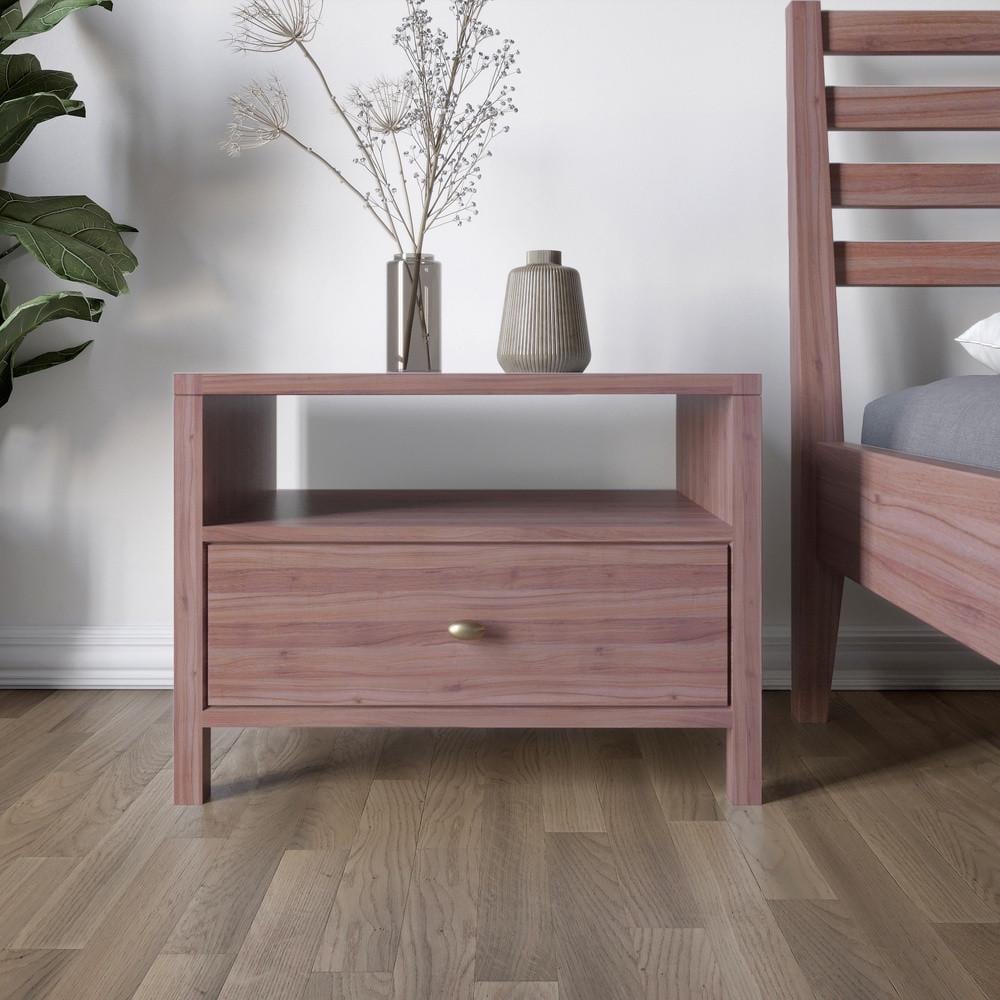 Тумба прикроватная Mebigrand Детройт 60х44х40 см Орех лесной (MBG-21390)