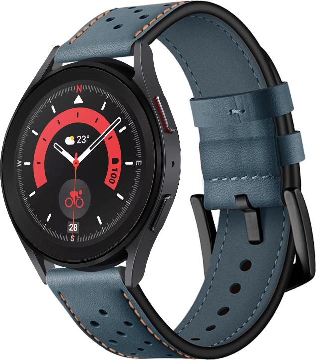 Ремешок кожаный Classico для Galaxy Watch 5 Pro Khaki (29206-17)