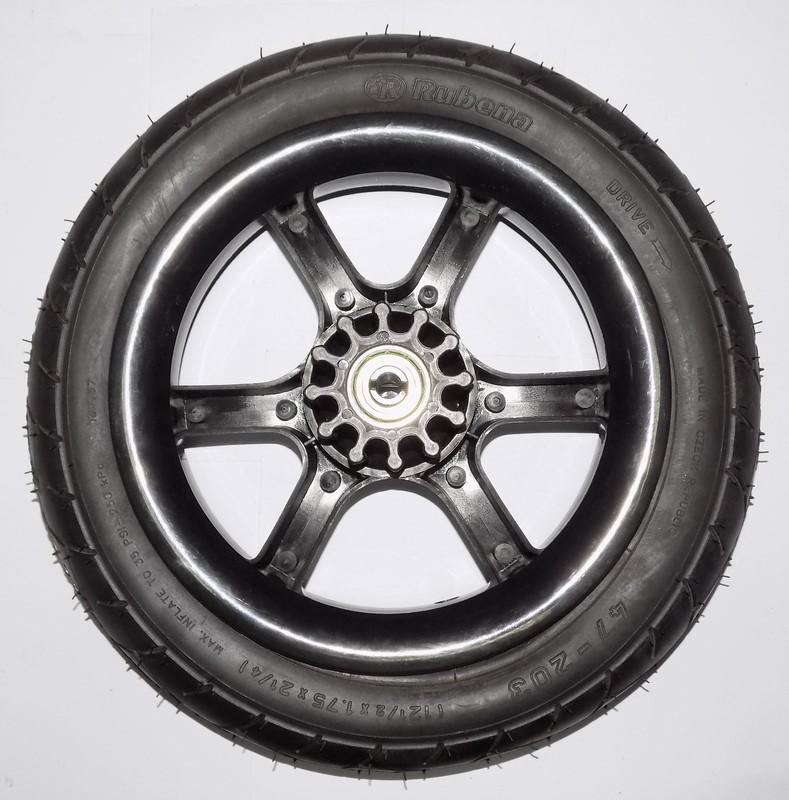 Колесо для дитячого візка надувне 12" 280x65 мм (29639)