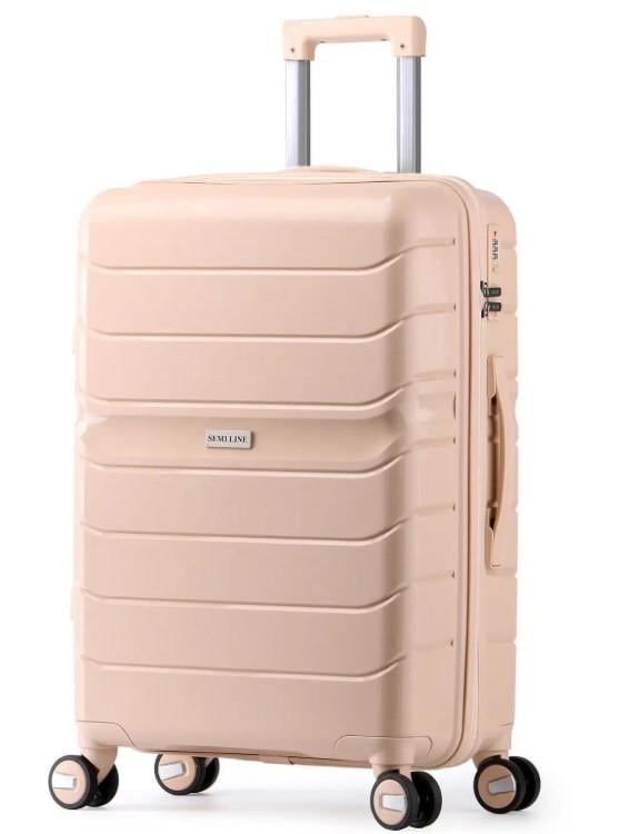 Чемодан SEMI LINE T5770-3 28" L Cappuccino (60347)