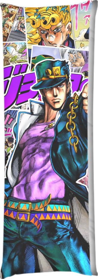 Подушка дакимакура Jojo's Bizarre Adventure 14 60x180 см (14097959)