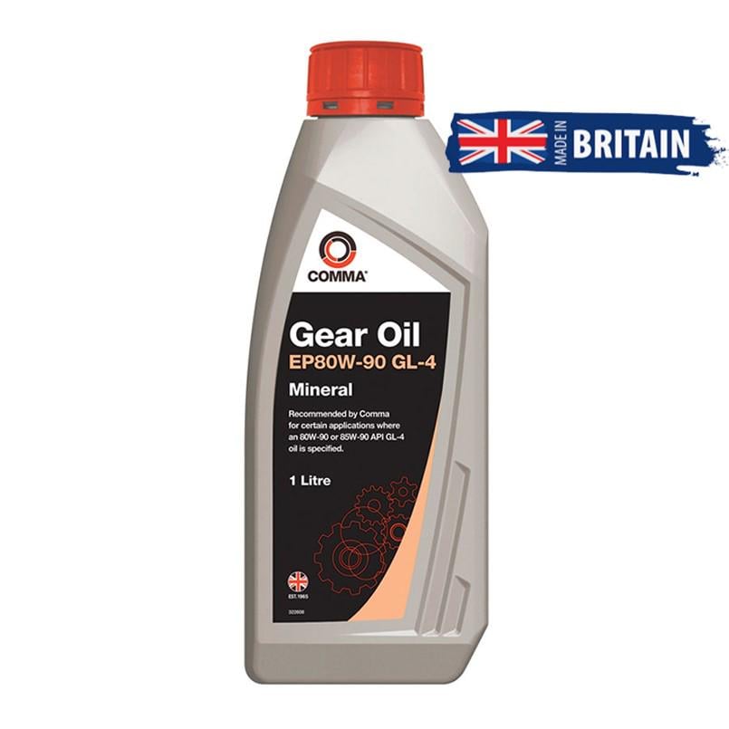 Трансмісійна олія Comma Gear Oil Ep80w-90 Gl4 1 л (45441)