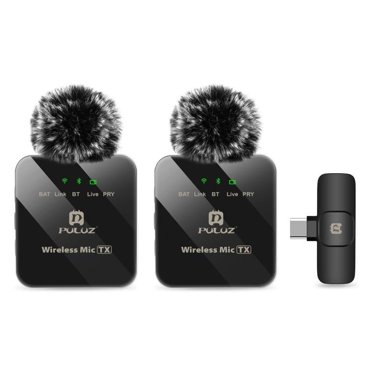 Микрофоны петличные РULUZ PU648B выход Type-C IOS адаптер с Bluetooth и аккумулятором 2 шт. (2149929385) Микрофоны петличные РULUZ PU648B выход Type-C IOS адаптер с Bluetooth и аккумулятором 2 шт. (2149929385)