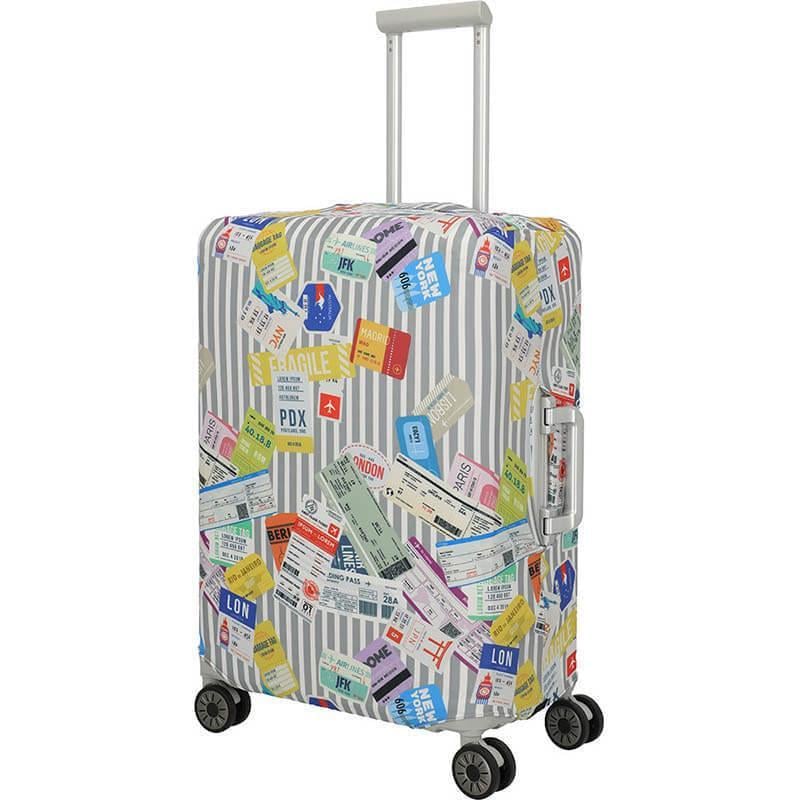 Чехол для чемодана Travelite Accessories M Multi Color/Tickets (TL000316-97)