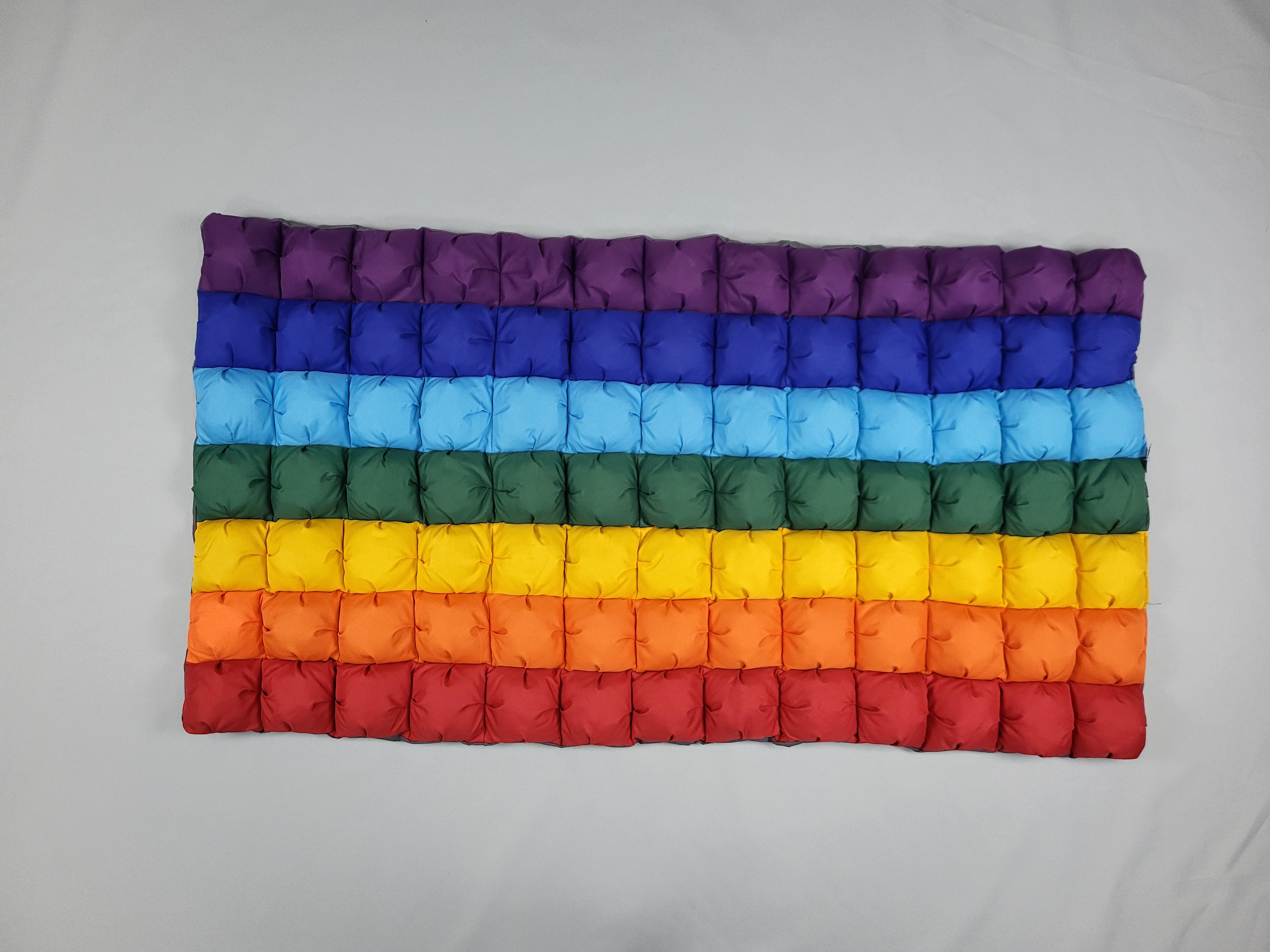 Коврик-матрас Бон-Бон Радуга 140х70 см (1369346532)