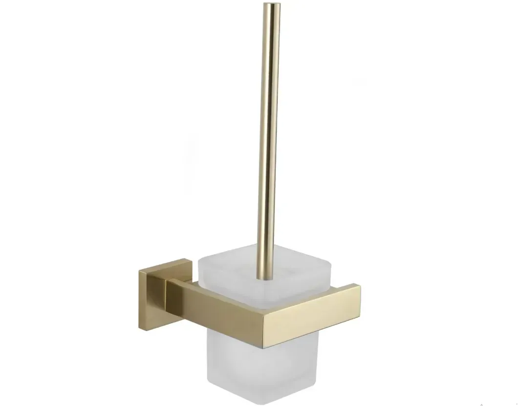 Йоржик для унітазу VBI Jupiter настінний нержавіюча сталь Золотий брашований (VBI-040610BG)