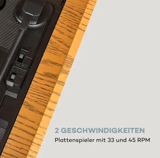 Програвач вінілу Auna NR-620 DAB (10033711) - фото 5 Програвач вінілу Auna NR-620 DAB (10033711) - фото 5