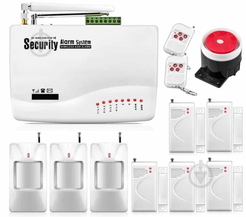 Охоронна сигналізація GSM GSM Alarm System G10A maxi pro home (HDYFKD89DFJJFG)