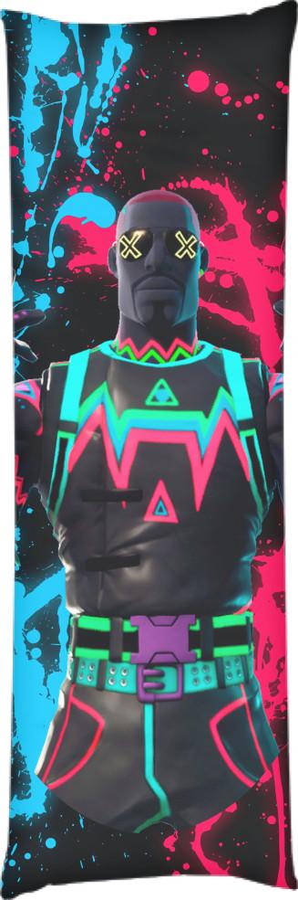 Подушка дакимакура Fortnite 19 60x180 см (14094563)