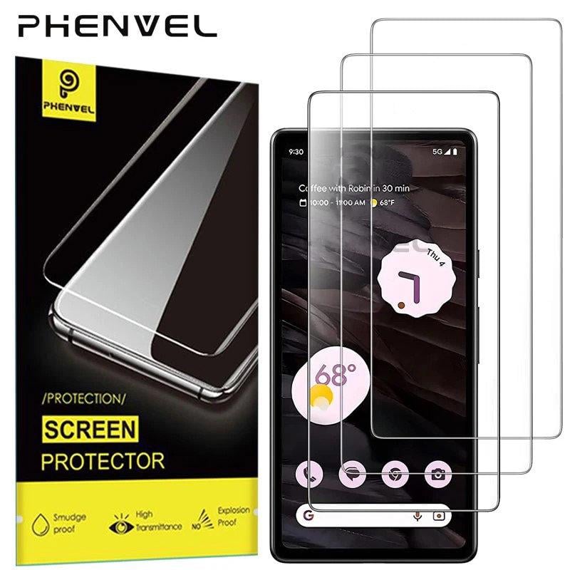 Защитное стекло PHENVEL 2.5D для Google Pixel 8 Pro Прозрачный (1993874992) - фото 2