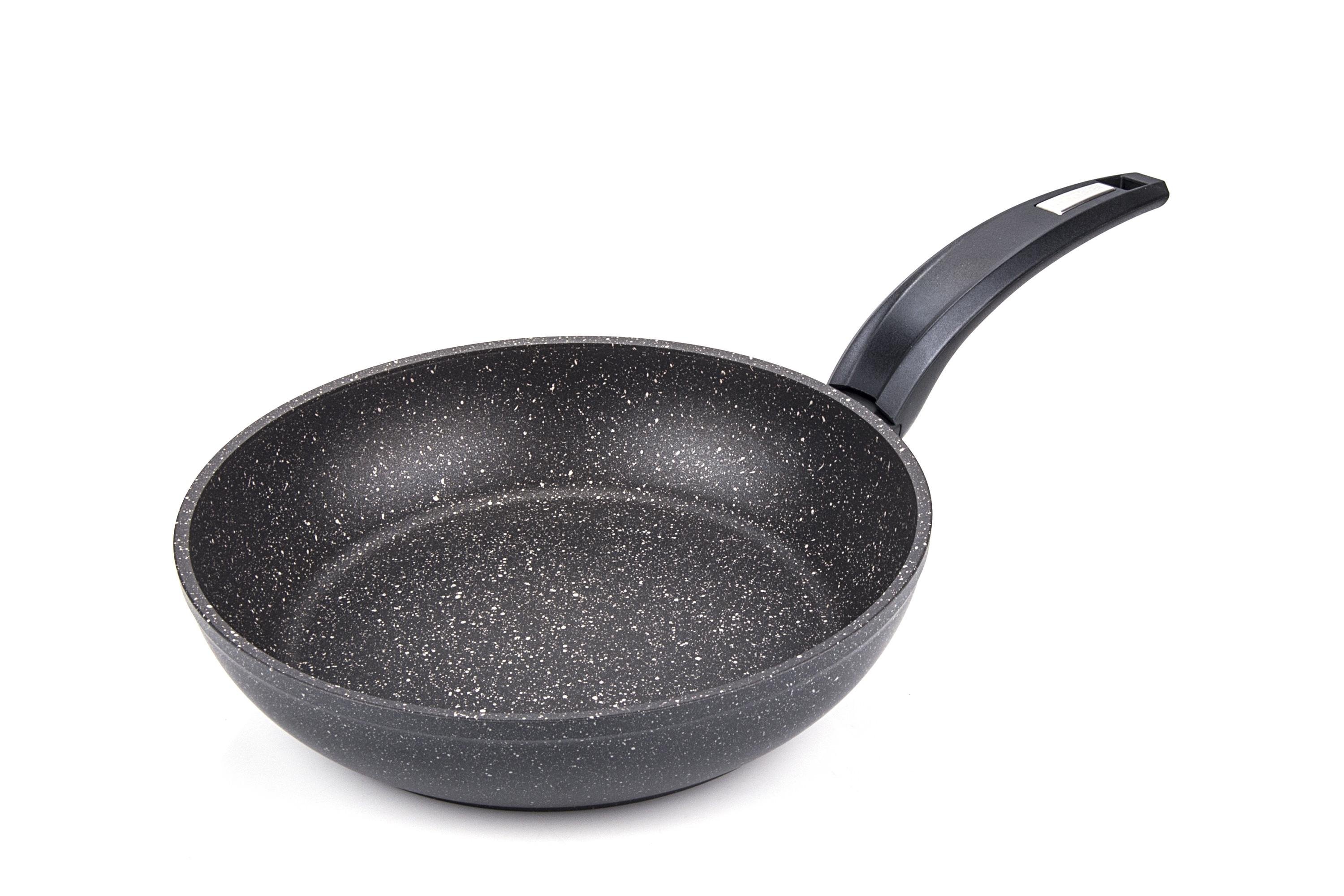 Сковорода зі знімною ручкою Soft-touch з індукційним дном Біол Граніт Браун Induction 26 см (26073І)