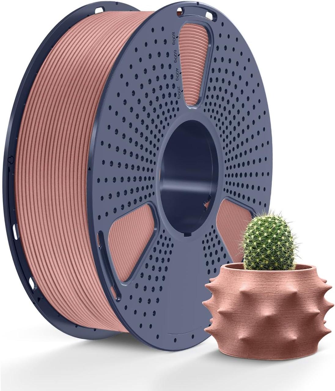 Пластик SUNLU Wood PLA 1,75 мм 1 кг Cherry Wood (33468477)
