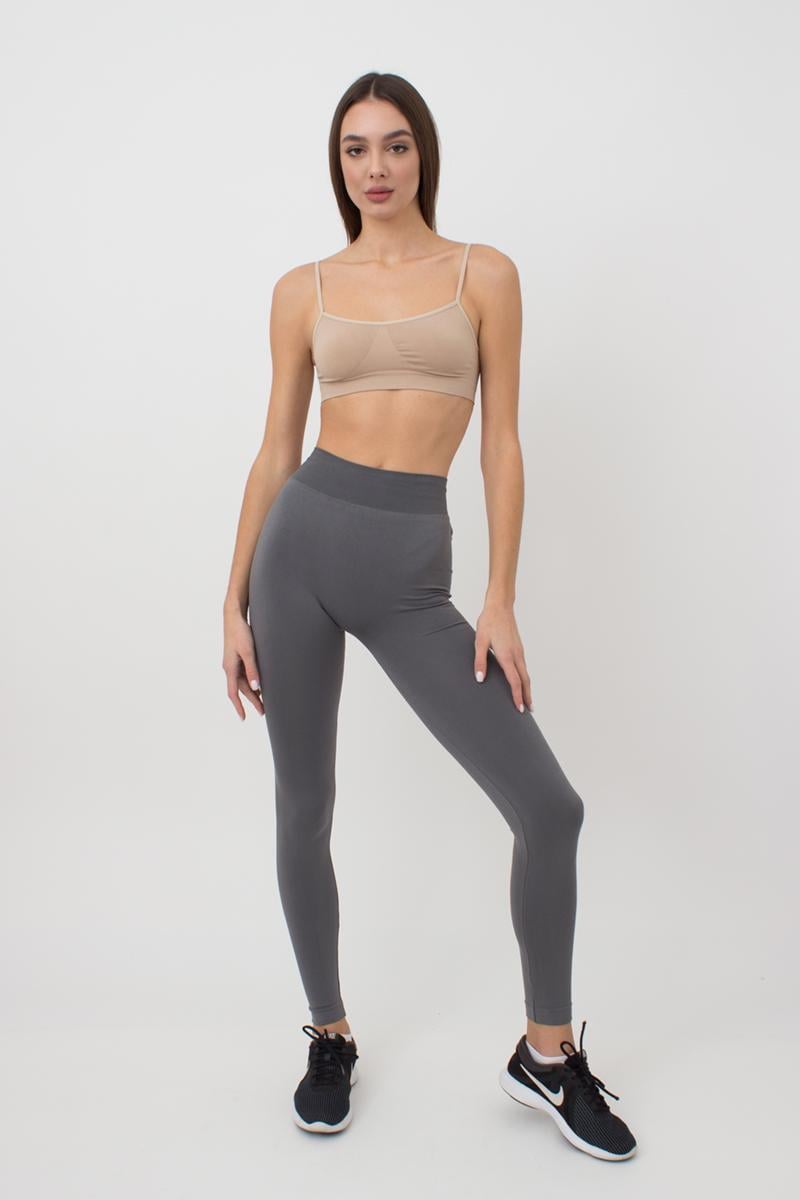 Леггинсы женские бесшовные Giulia LEGGINGS 02 из микрофибры S/M Grey/Poppy seed (4823116913349) - фото 5 Леггинсы женские бесшовные Giulia LEGGINGS 02 из микрофибры S/M Grey/Poppy seed (4823116913349) - фото 5