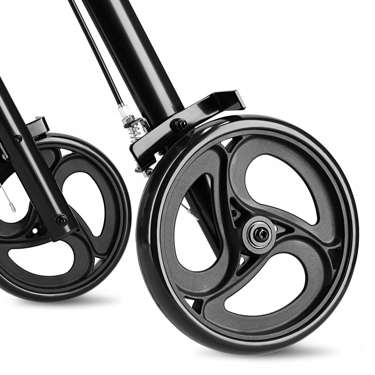 Роллер для ходьбы 4FIZJO складной с сумкой Black (P-5905973406475) - фото 5