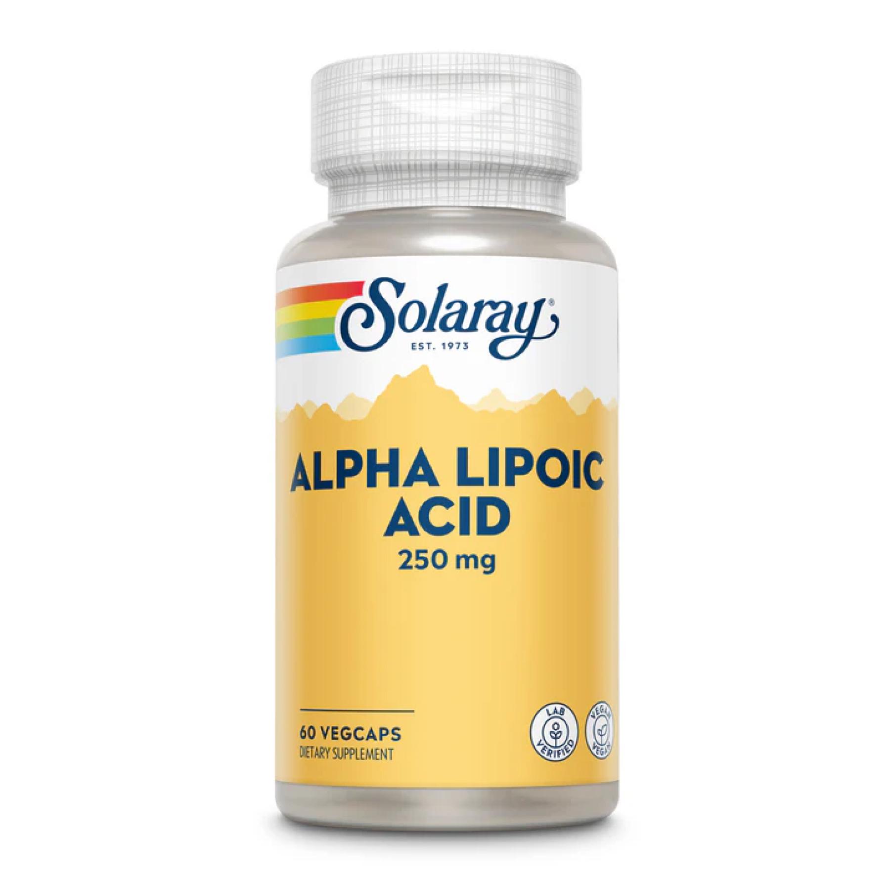 Натуральная добавка Alpha Lipoic Acid 250 mg 60 vcaps (2023-10-2399)