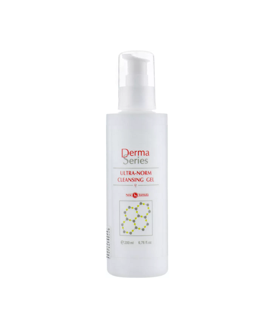 Гель нормализующий очищающий Derma Series Ultra-Norm Cleansing Gel 200 мл (P171) - фото 1