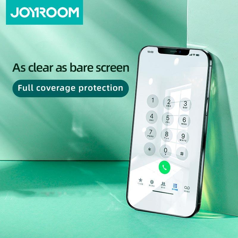 Защитное стекло Joyroom JR-PF596 Tempered Film 2,5D Full Screen HD для iPhone 12/12 Pro 6,1" (87bd3d47) - фото 2 Защитное стекло Joyroom JR-PF596 Tempered Film 2,5D Full Screen HD для iPhone 12/12 Pro 6,1" (87bd3d47) - фото 2
