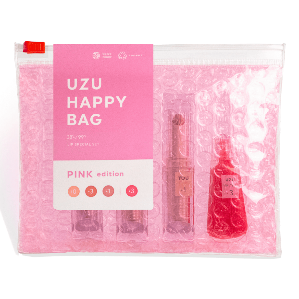 Набір UZU Bag 4 шт. Рожевий