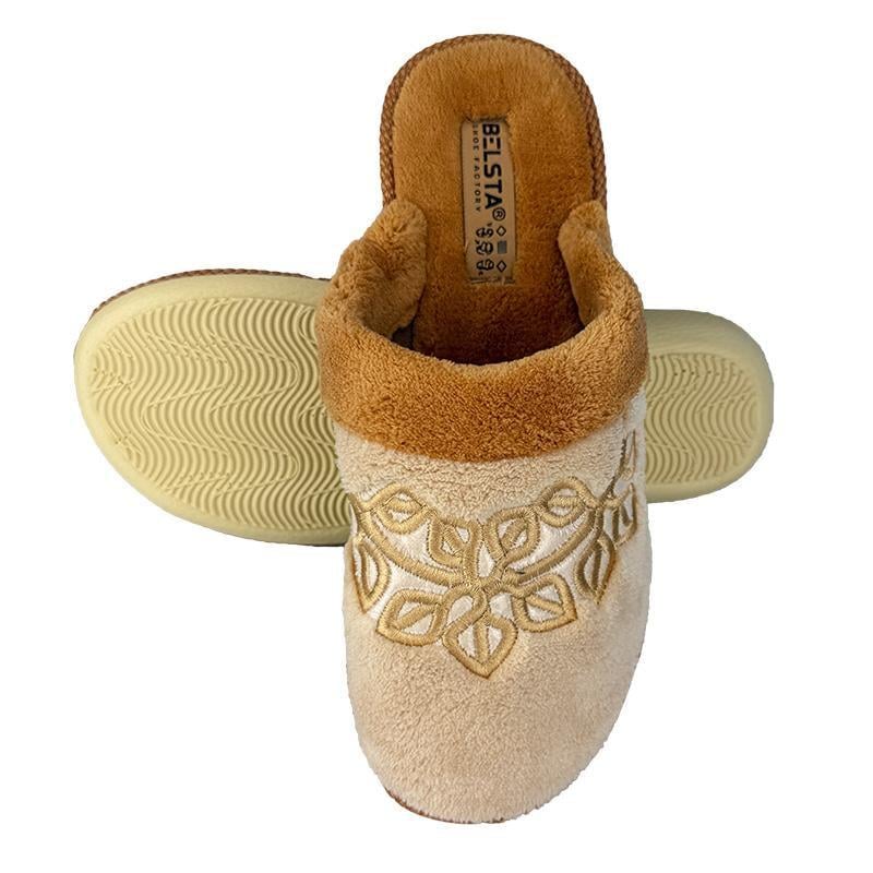 Комнатные тапочки женские 212 p. 40 26 см Бежевый