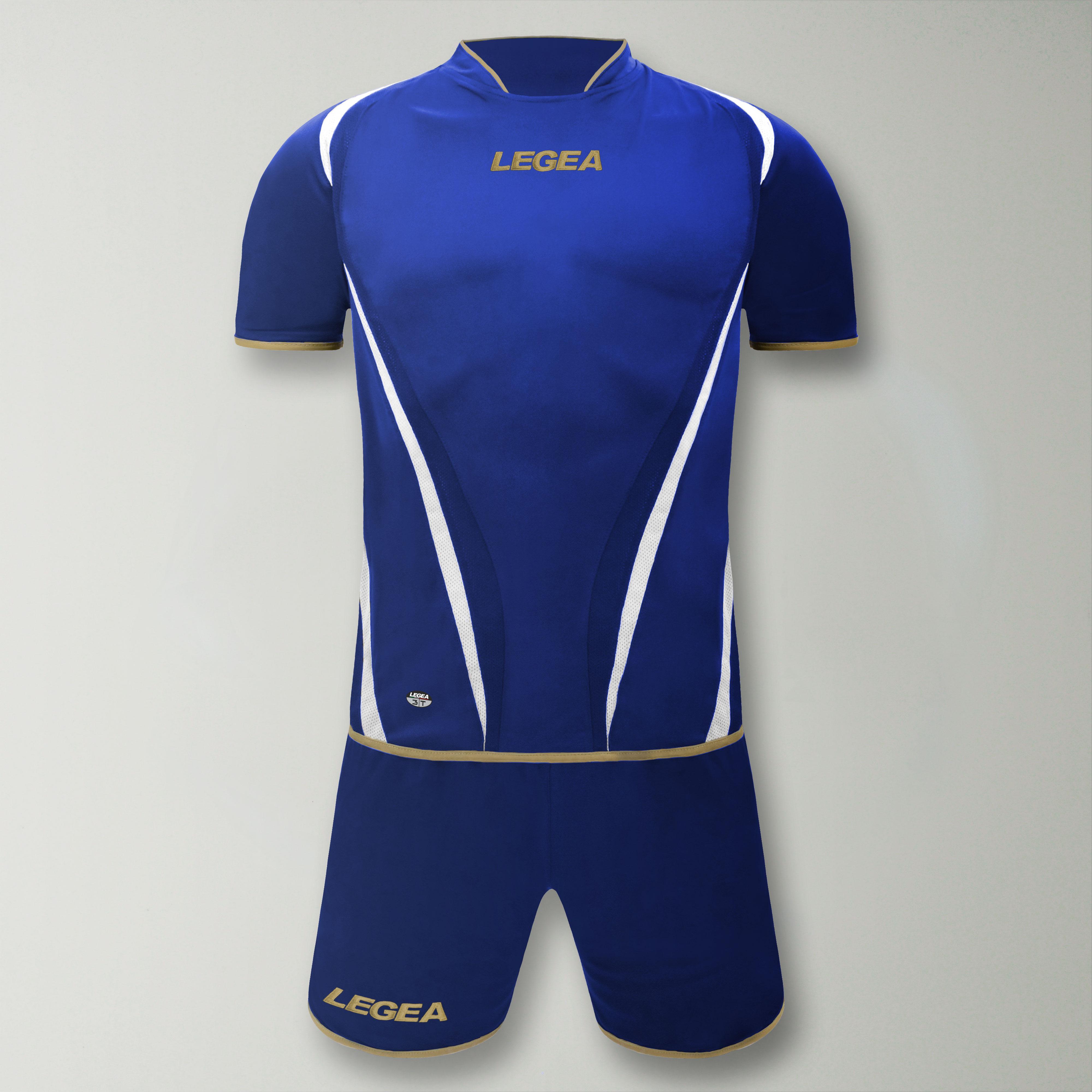 Футбольная форма Legea KIT4010 SANTIAGO XL Blue