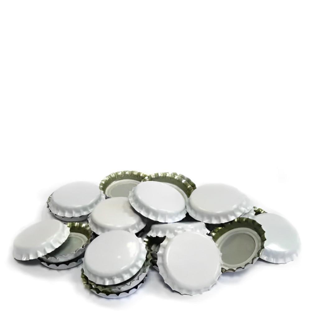 Пробки для скляних пляшок 26 мм 100 шт. Білий - фото 2 Пробки для скляних пляшок 26 мм 100 шт. Білий - фото 2